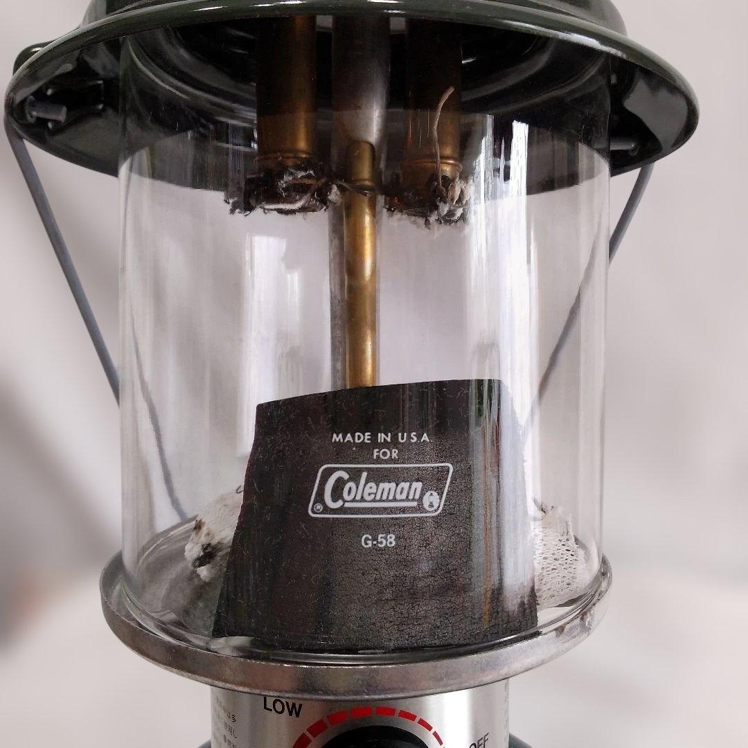 コールマンーホワイト ガソリンランタン 1995年製