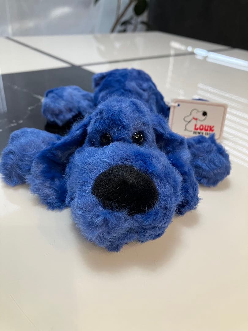 【新品未使用・希少色ラスト１匹日本製】子犬のるーくS　幸せブルーCOMO&RAY