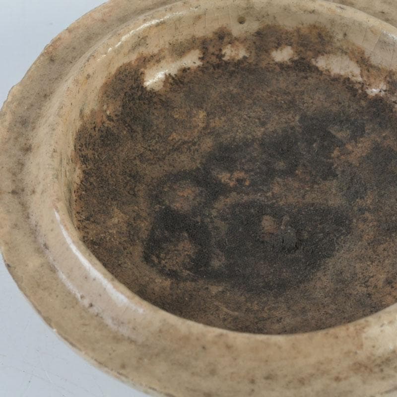 茶道具　楽吉左衛門　十代旦入造　菊香合　共箱　V　9861