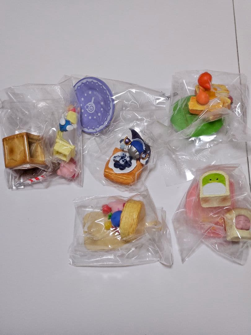 【開封済みあり】カービィ あつまれ！ベーカリーカフェ フィギュアセット