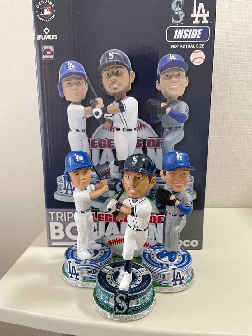【世界限定224体】 大谷翔平 山本由伸 イチロー ボブルヘッド 稀少ナンバー