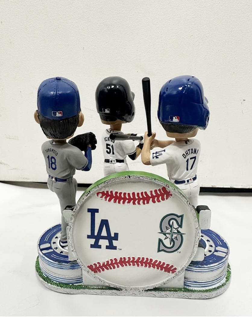 【世界限定224体】 大谷翔平 山本由伸 イチロー ボブルヘッド 稀少ナンバー