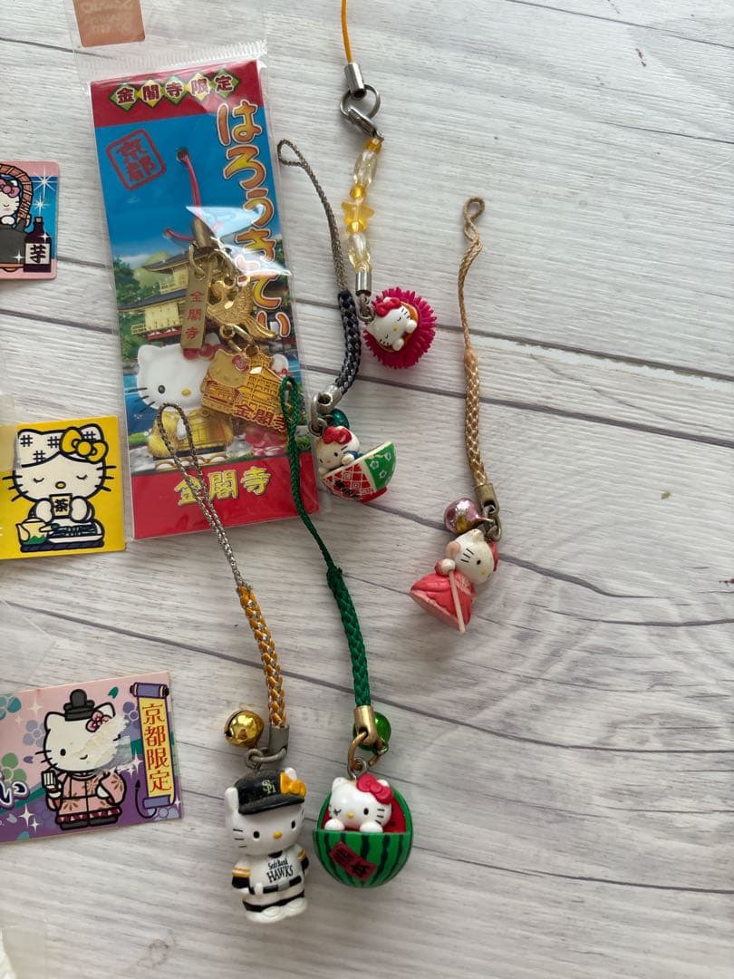 ご当地ハローキティストラップセット