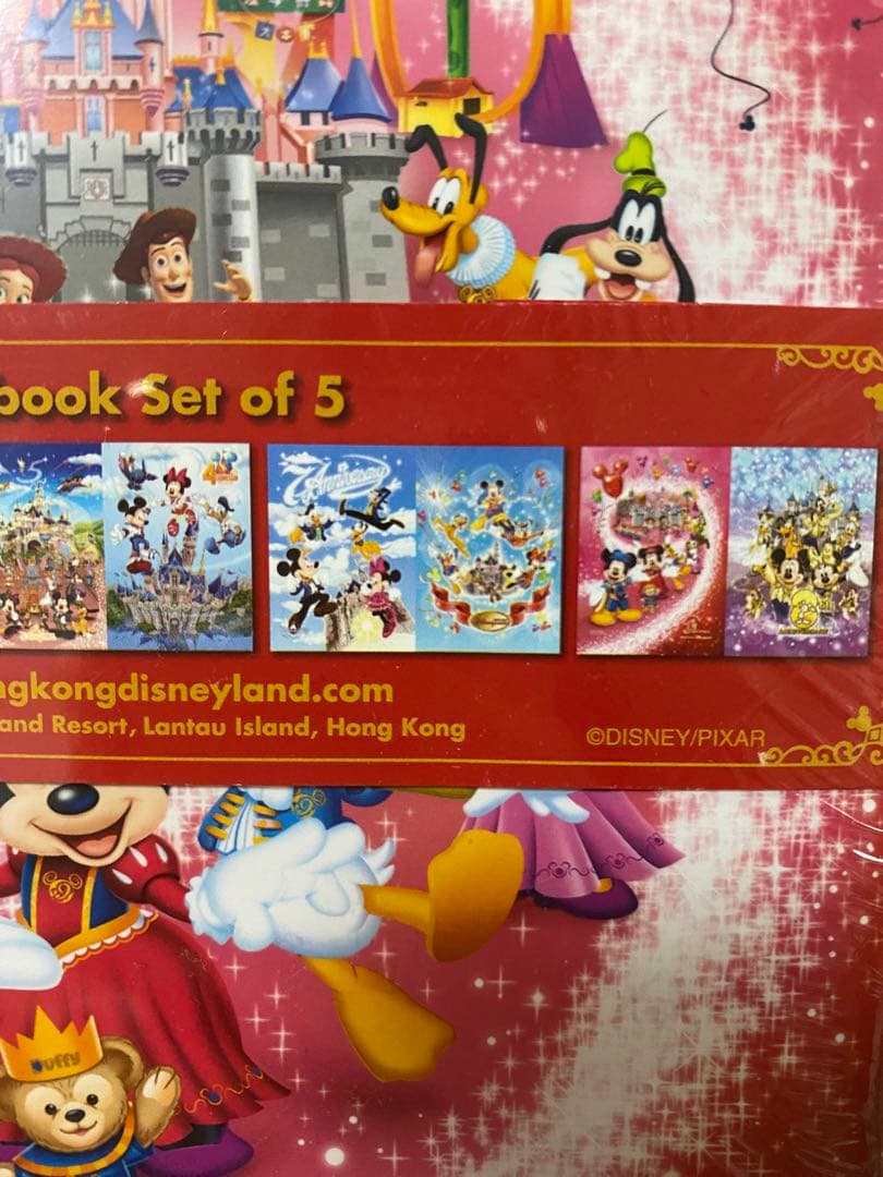 香港ディズニー　10周年　ノートセット　5冊