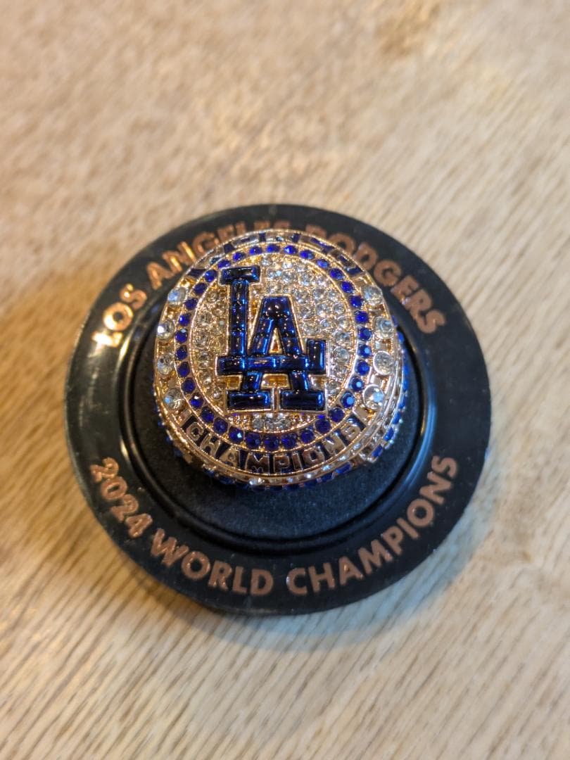 大谷翔平 2024 8/6 来場者限定 非売品 優勝記念 チャンピオン リング