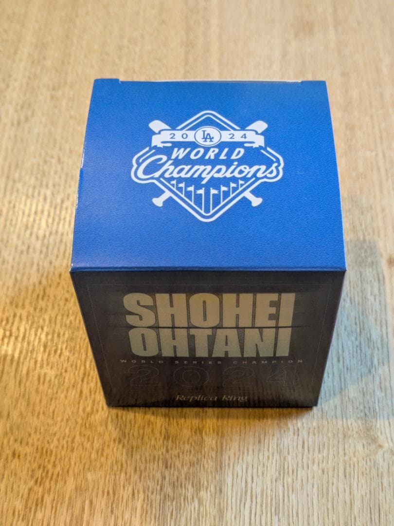 大谷翔平 2024 8/6 来場者限定 非売品 優勝記念 チャンピオン リング