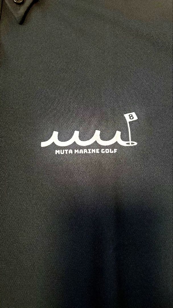 新品未使用 muta 黒 ポロシャツ XL