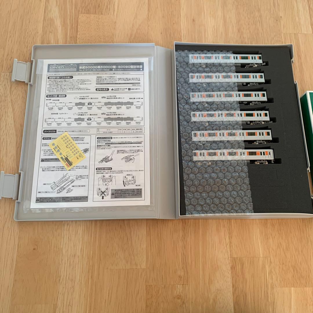 GREENMAX 50000型 Nゲージ 6両編成　東部50000系