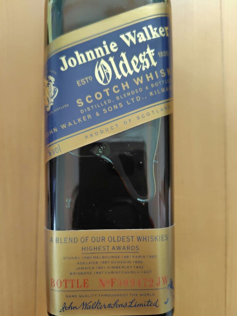 ジョニーウォーカー オールデスト Scotch Whisky 未開栓