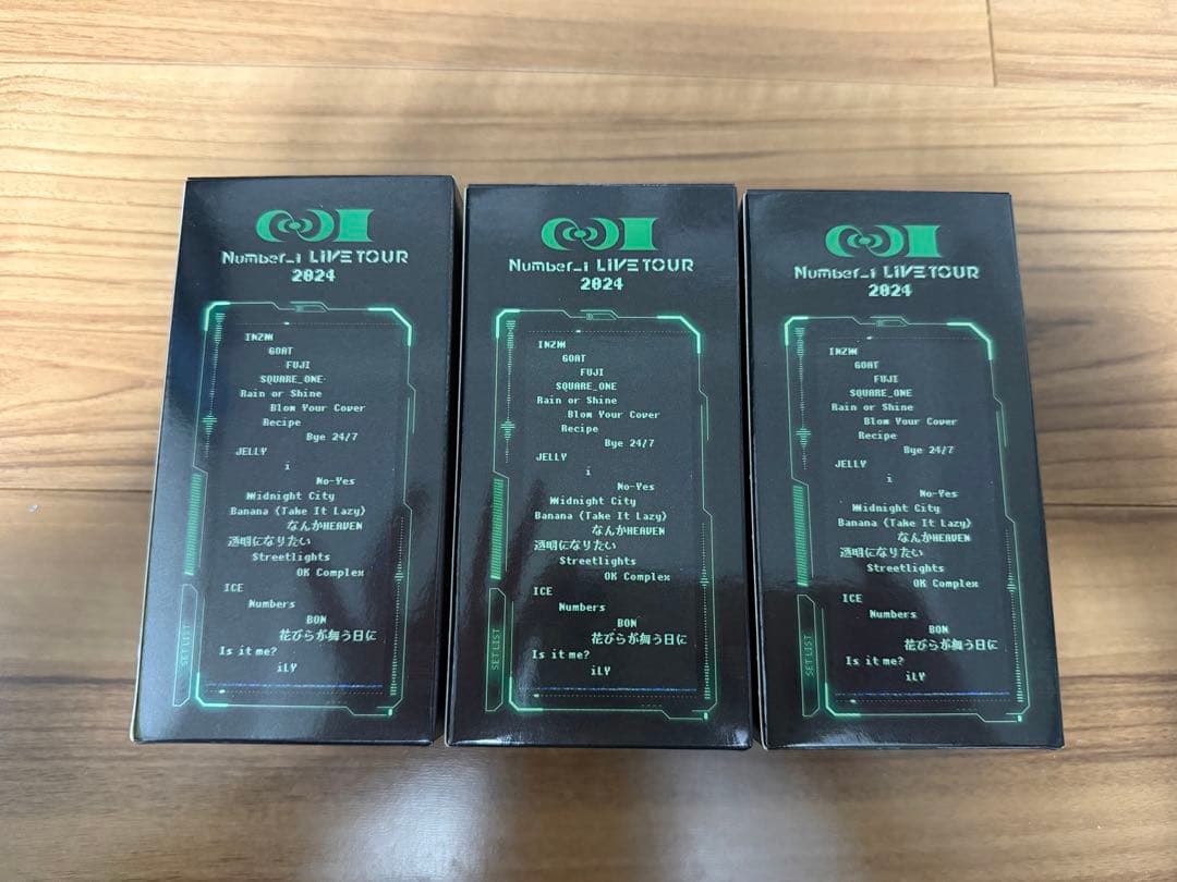 Number-i （ナンバーアイ） オリジナルフィギュア３体セット