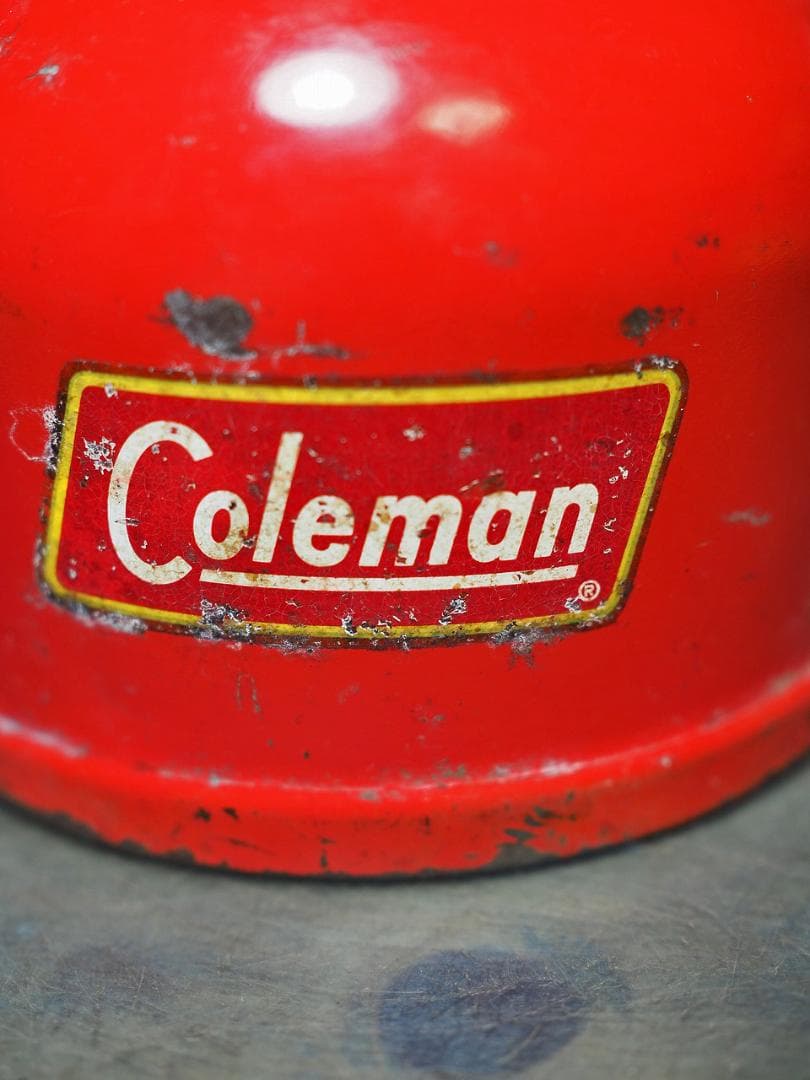 1959年9月 コールマン 200A ランタン（イエローボーダー）t95