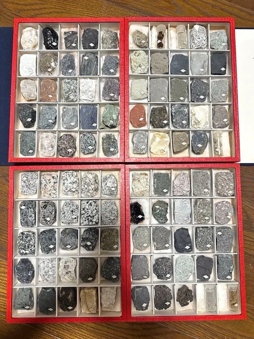 岩石標本　‐ ROCK COLLECTION ‐ 日本地科学社　岩石　（ニチカ）