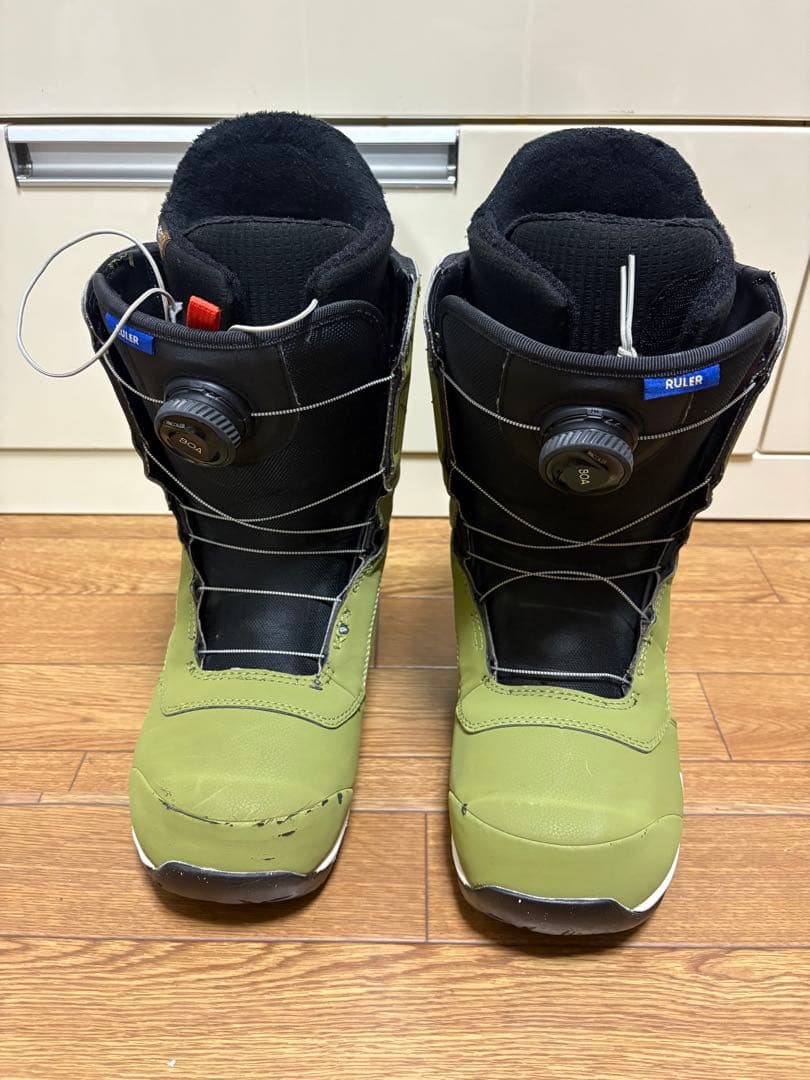 【Yasu様】BURTON Ruler Wide BOA GREEN 27.0c