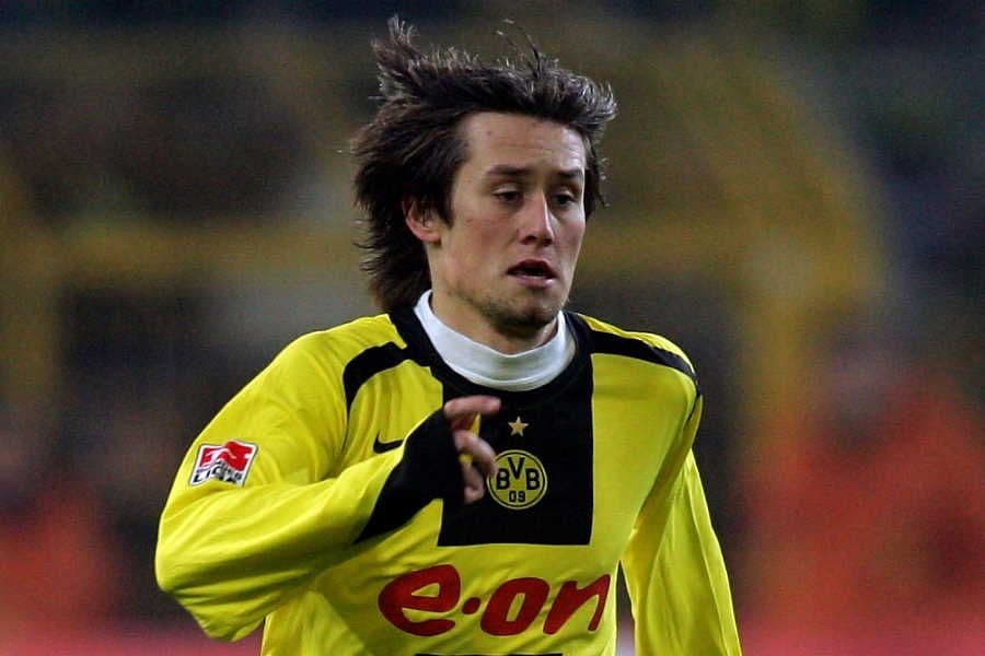 最終価格 美品 希少 ドルトムント ロシツキー ユニフォーム ゲームシャツ