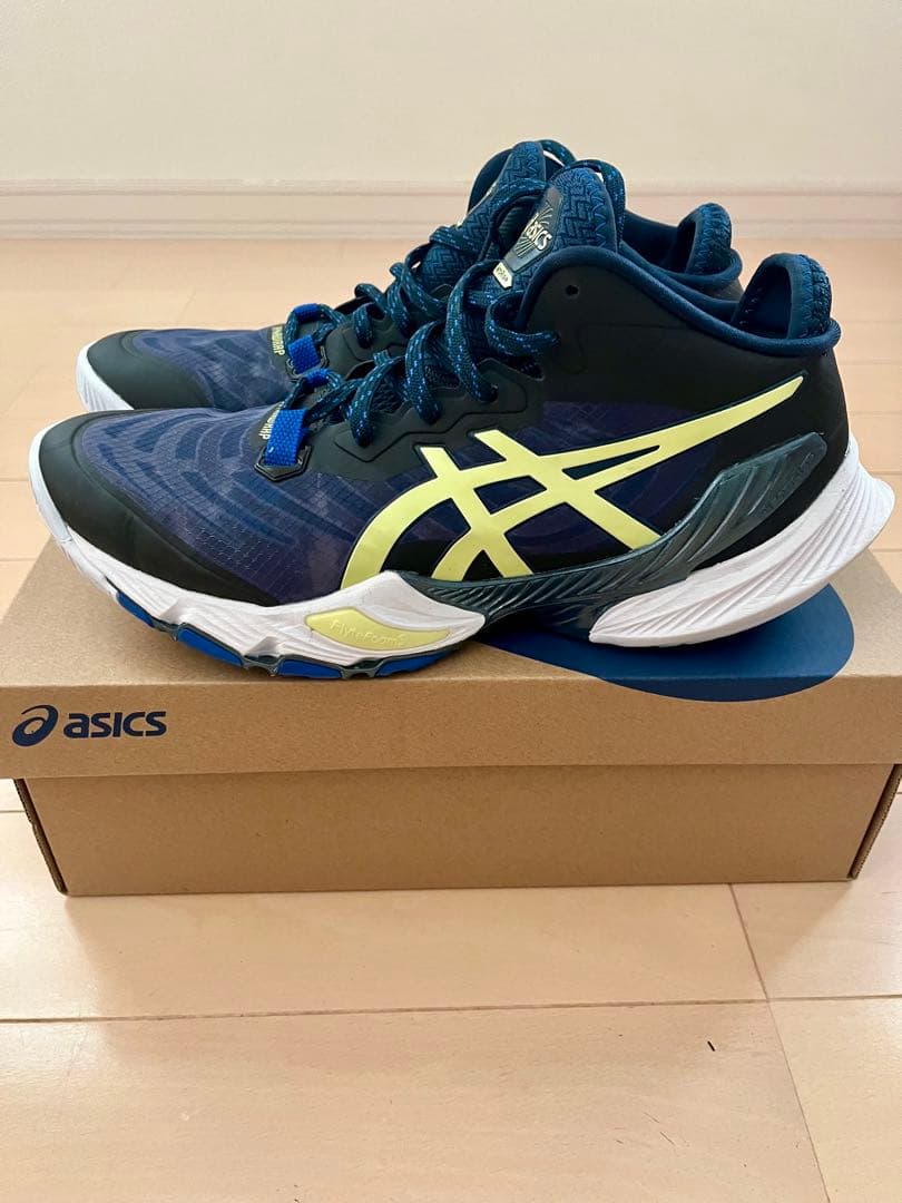 アシックス　バレーボールシューズ　メタライズ　26.5㎝　激レア商品　3/22迄