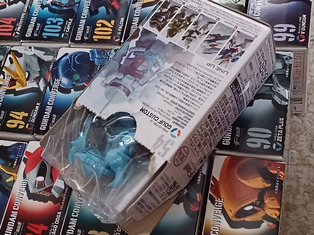 ガンダムコンバージ　旧シリーズ　62個まとめ売り