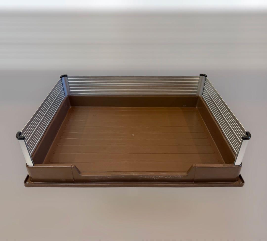 犬　トイレトレー　ワイド　はみ出し防止　犬用トイレ　大型犬　PEPPY ペピー