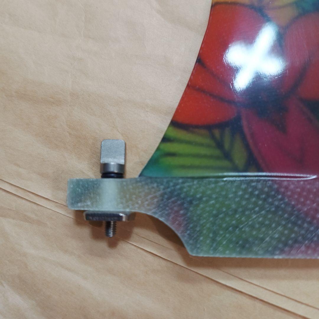 10インチ　アートグラス　センターフィン　シングルフィン　ロングボード