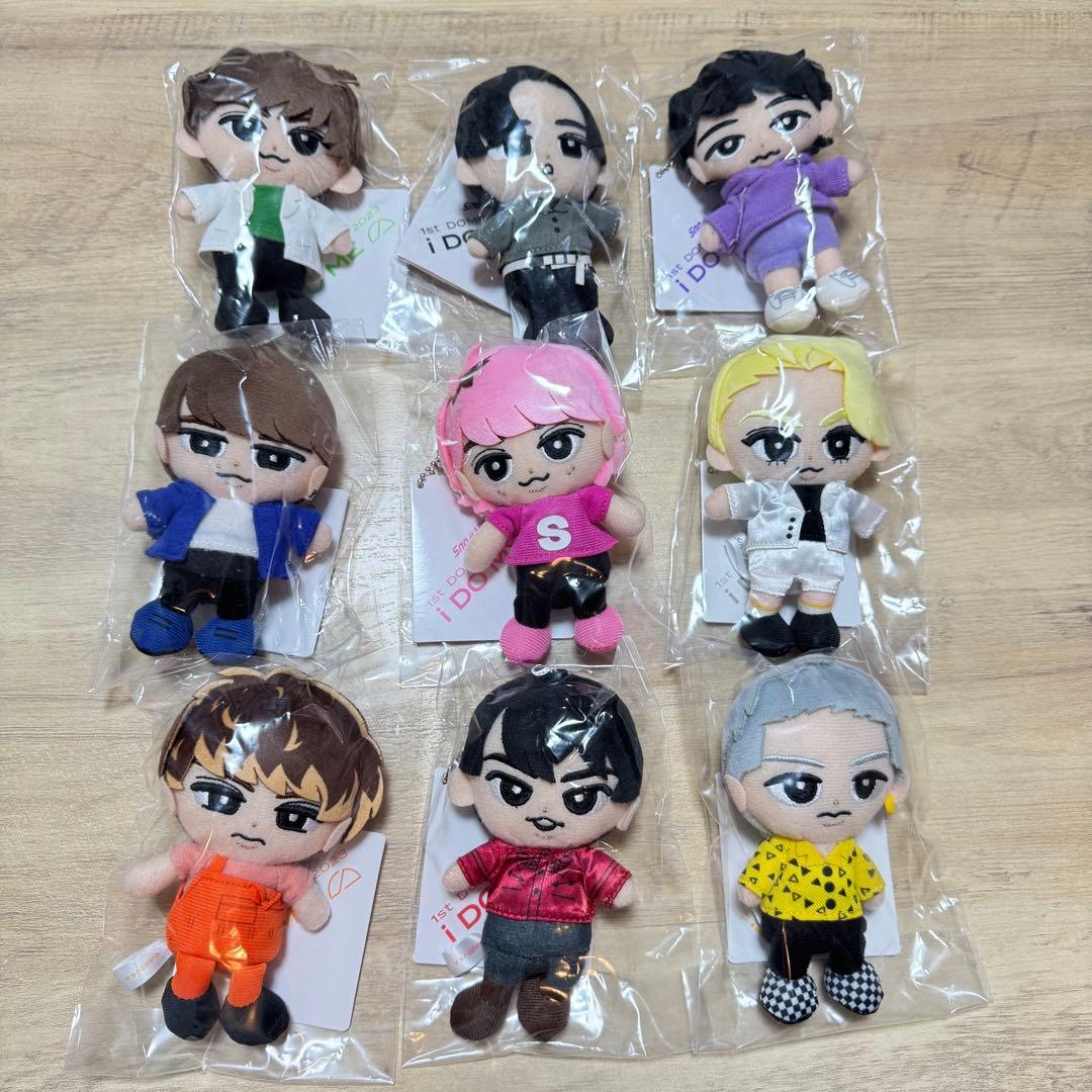  Man すのチル　ぶら下がりシリーズ　ぬいぐるみver. 9人セット