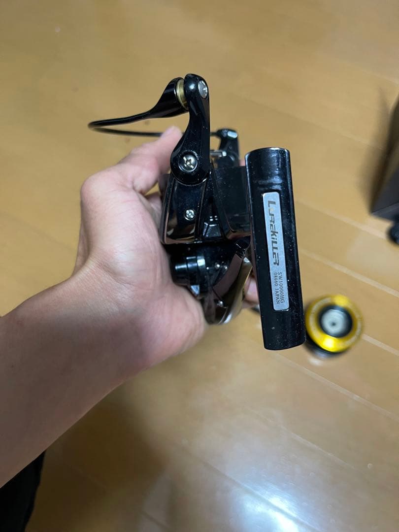 LUREKILLER リールSW10000HG, 2カップ、4号x350m