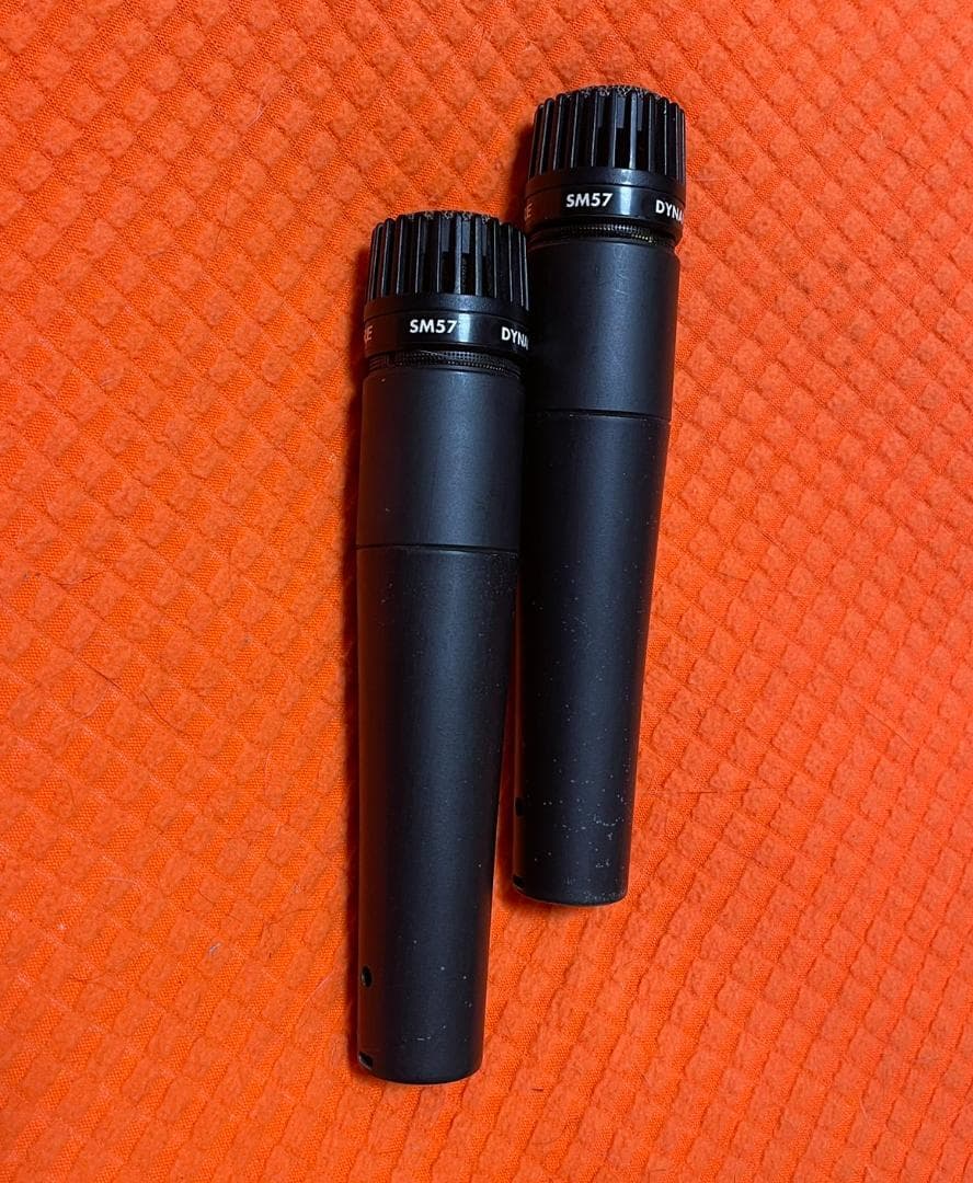 【2本セット】 正規店購入品 SHURE SM57 キャノン2本おまけ