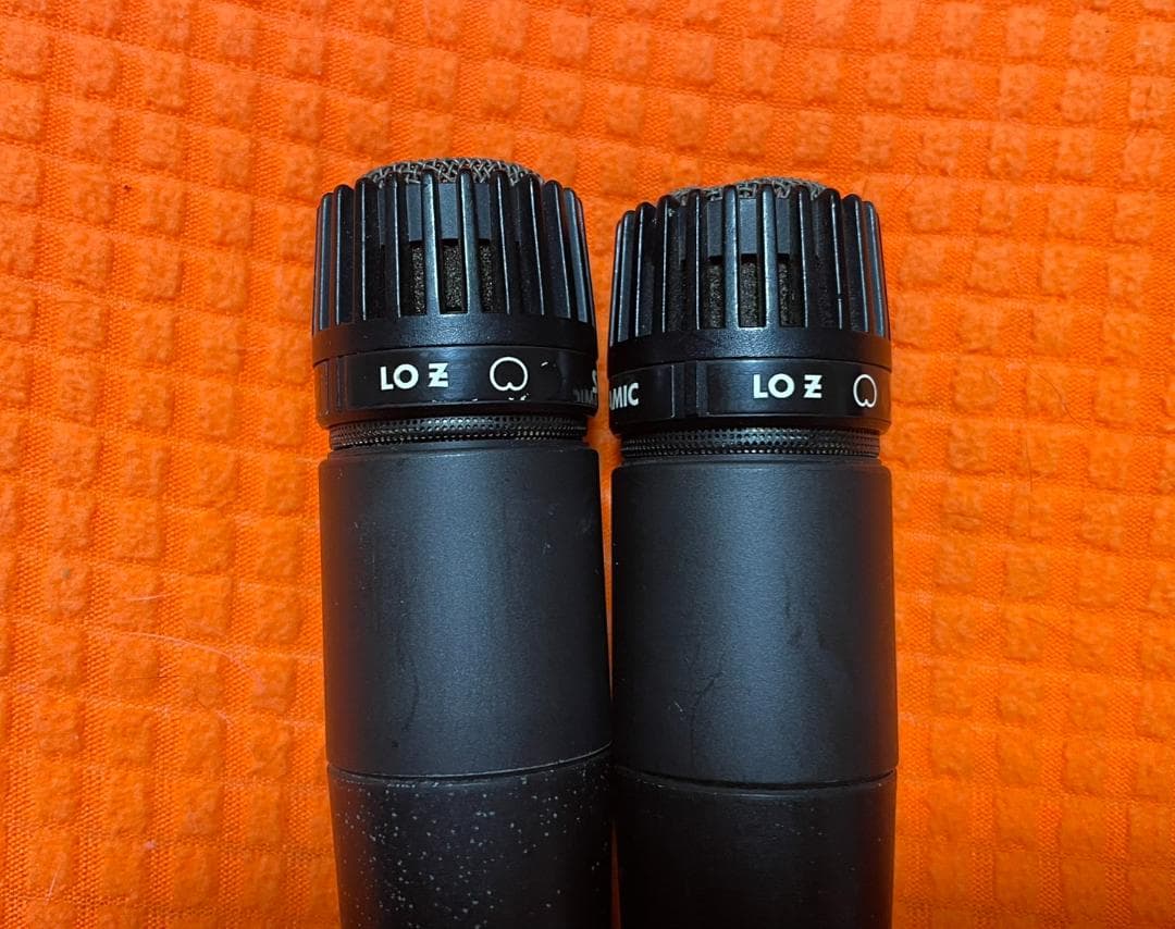 【2本セット】 正規店購入品 SHURE SM57 キャノン2本おまけ