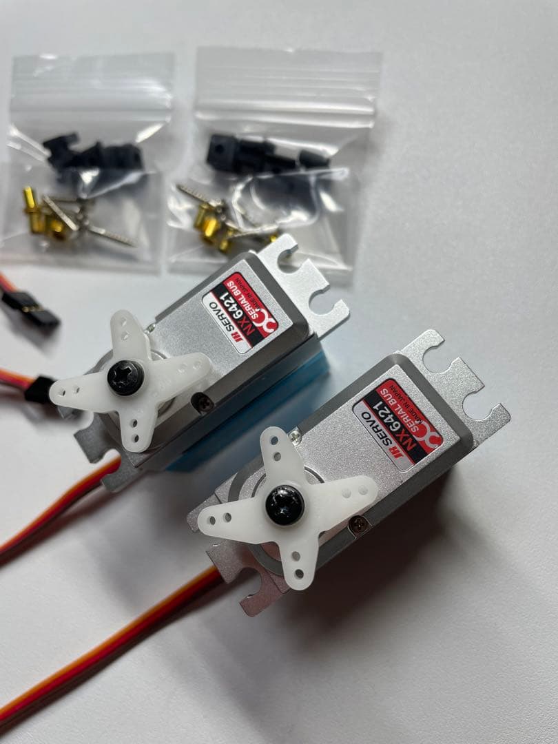 大型モデルサーボ NX6421 x 2 JR