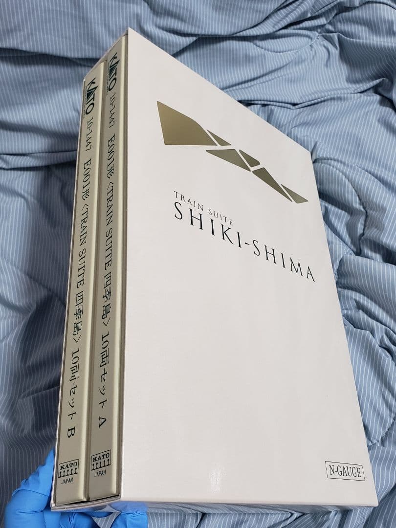 岡*大様 KATO 10-1447 E001系 四季島 室内灯付