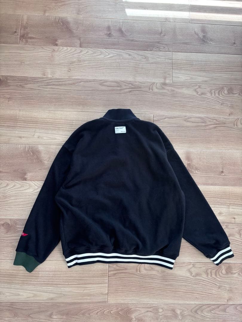 マイクロフリースプルオーバー　2025モデル ブラックXL