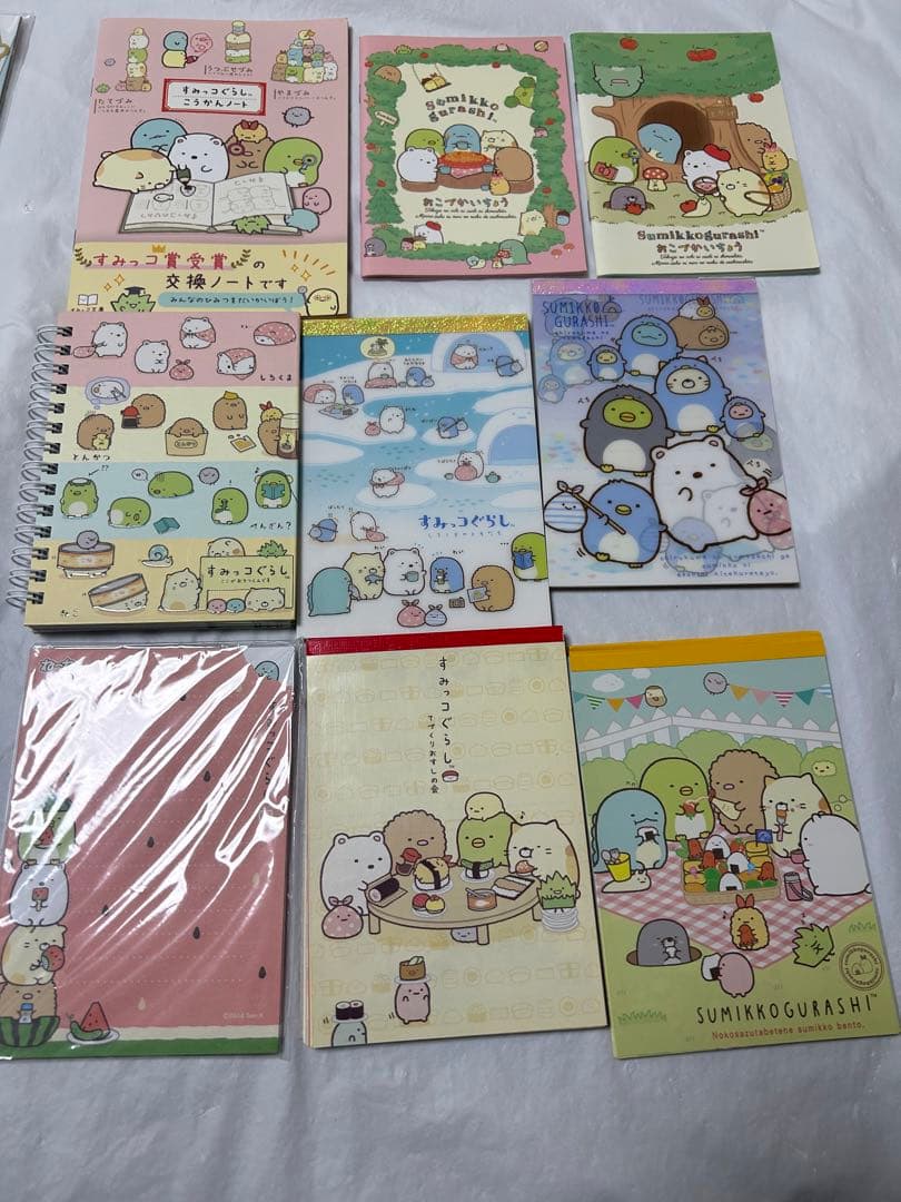 平成　レトロ　ファンシー　サンエックス　すみっコぐらし　メモ帳　おまとめ売り