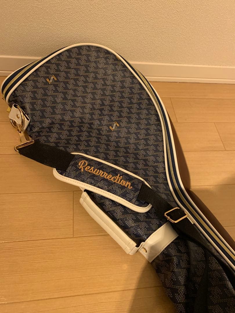 Resurrection チェック柄ゴルフバッグ