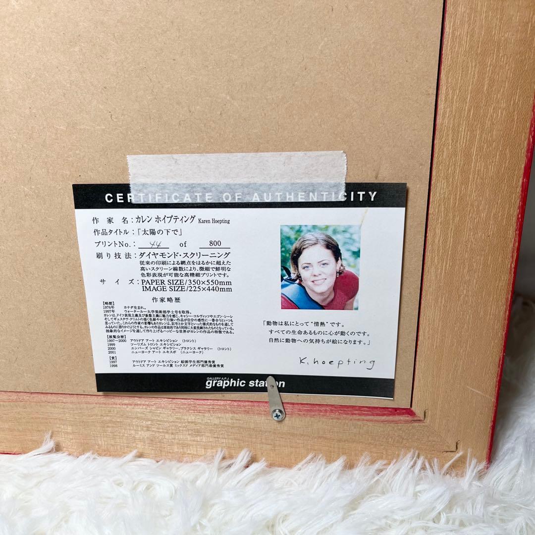 カレン　ホイプティング　「太陽の下で」44/800