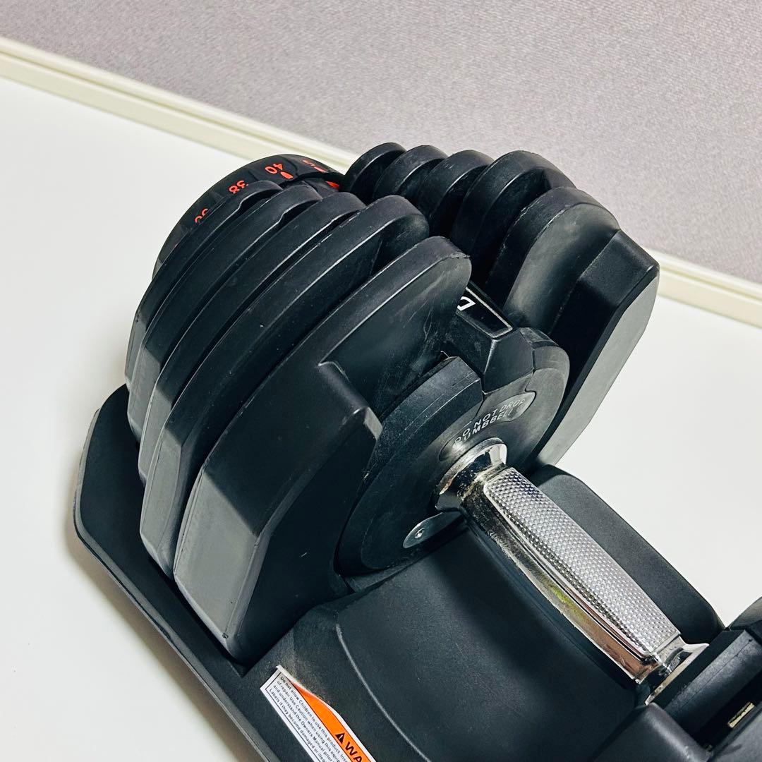 ②可変式ダンベル 最大約40kg 片側1個 【説明文必読、お願い致します】