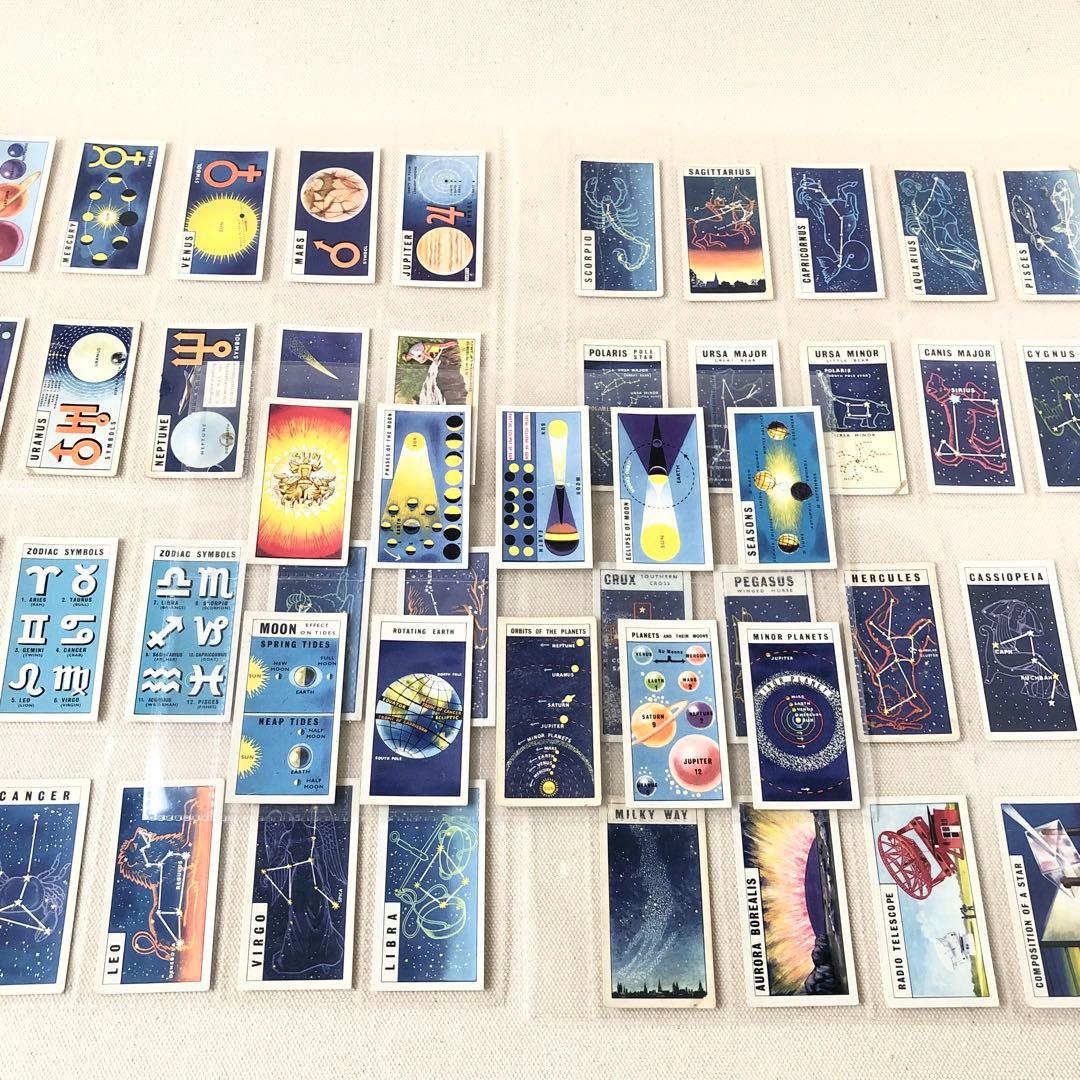 1958年 レア！ イギリス製 ティーカード 宇宙 全50枚