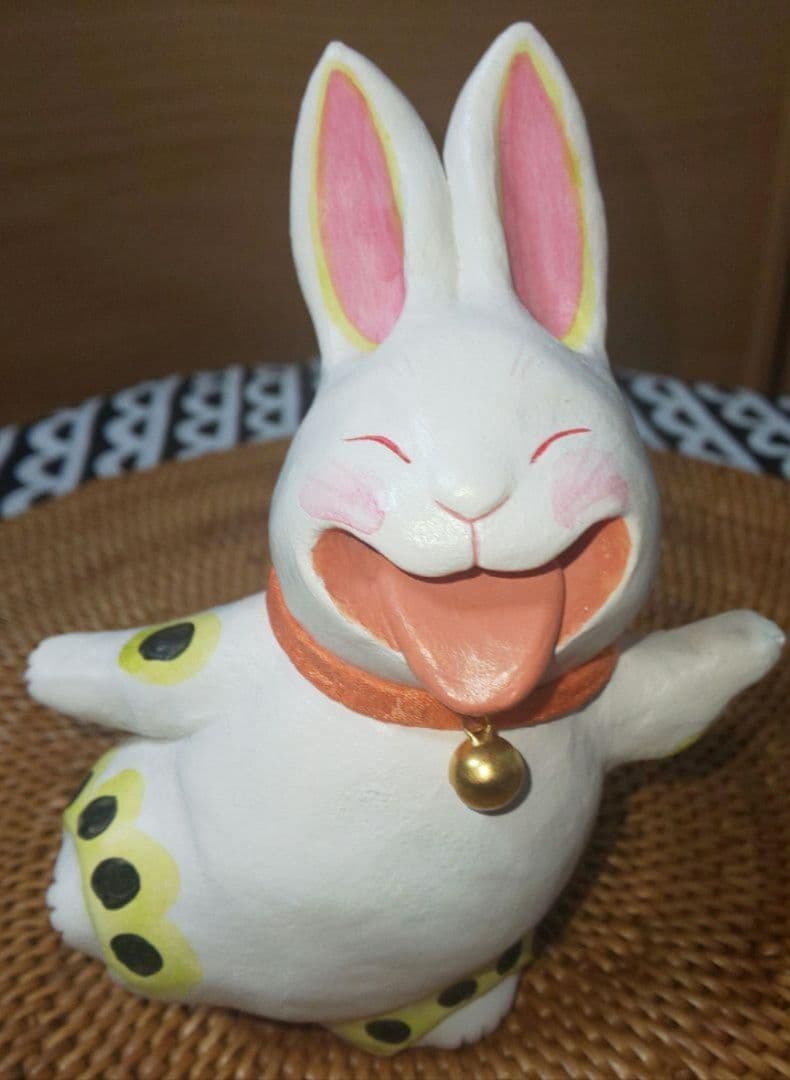 もりわじん、人気作家、うさぎ、招き猫