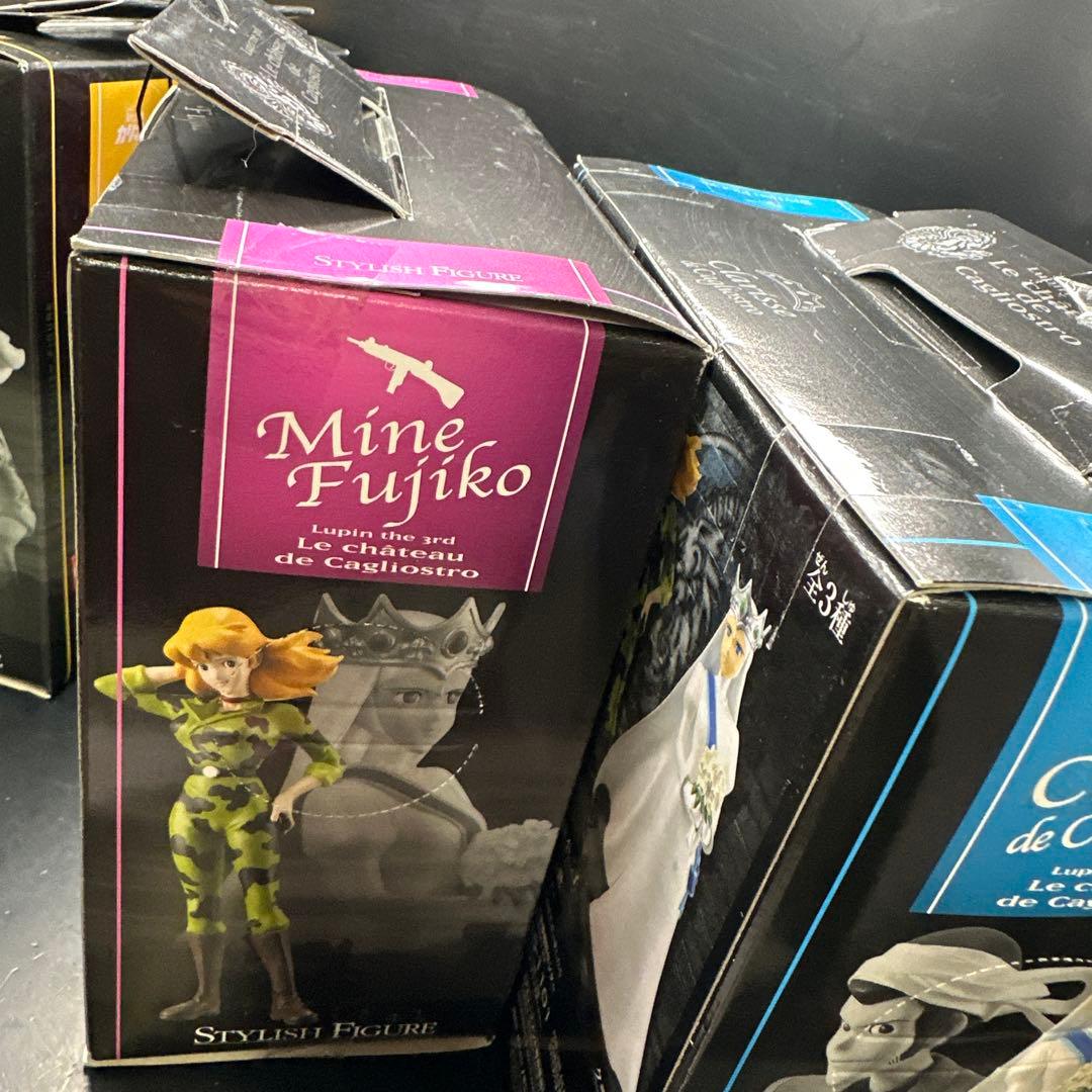 ルパン三世　DX組立式スタイリッシュフィギュア　カリオストロの城 ３点セット