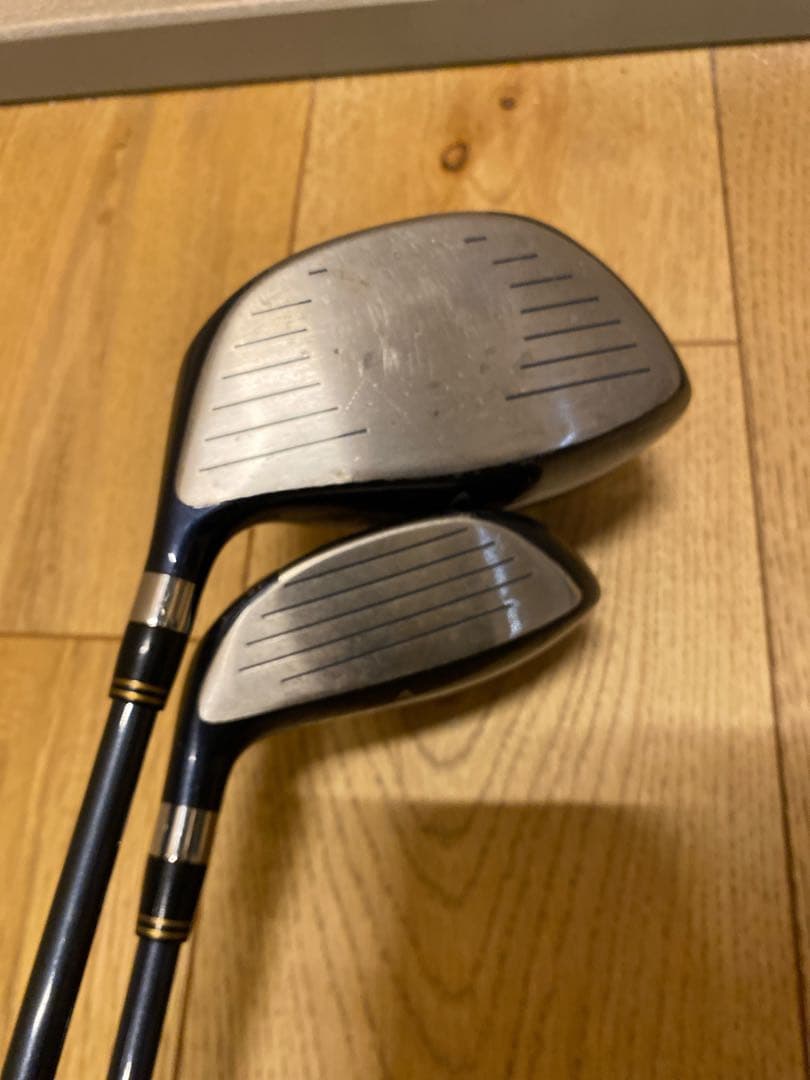 Newling ゴルフバッグ ネイビー初心者セット一式　新品ボール等付