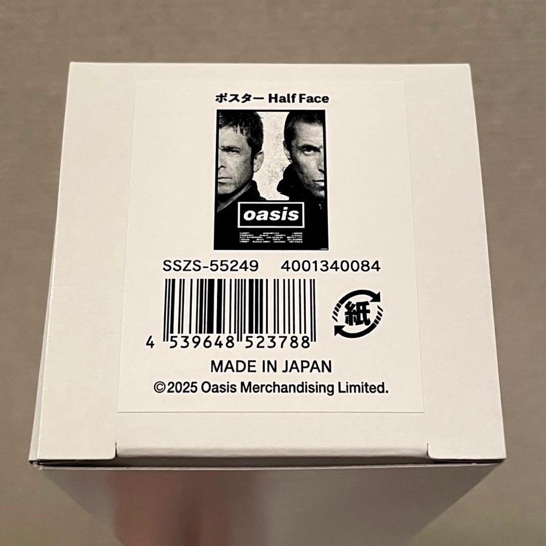 新品 Oasis 日本限定 Live 2025 ポスター Half Face