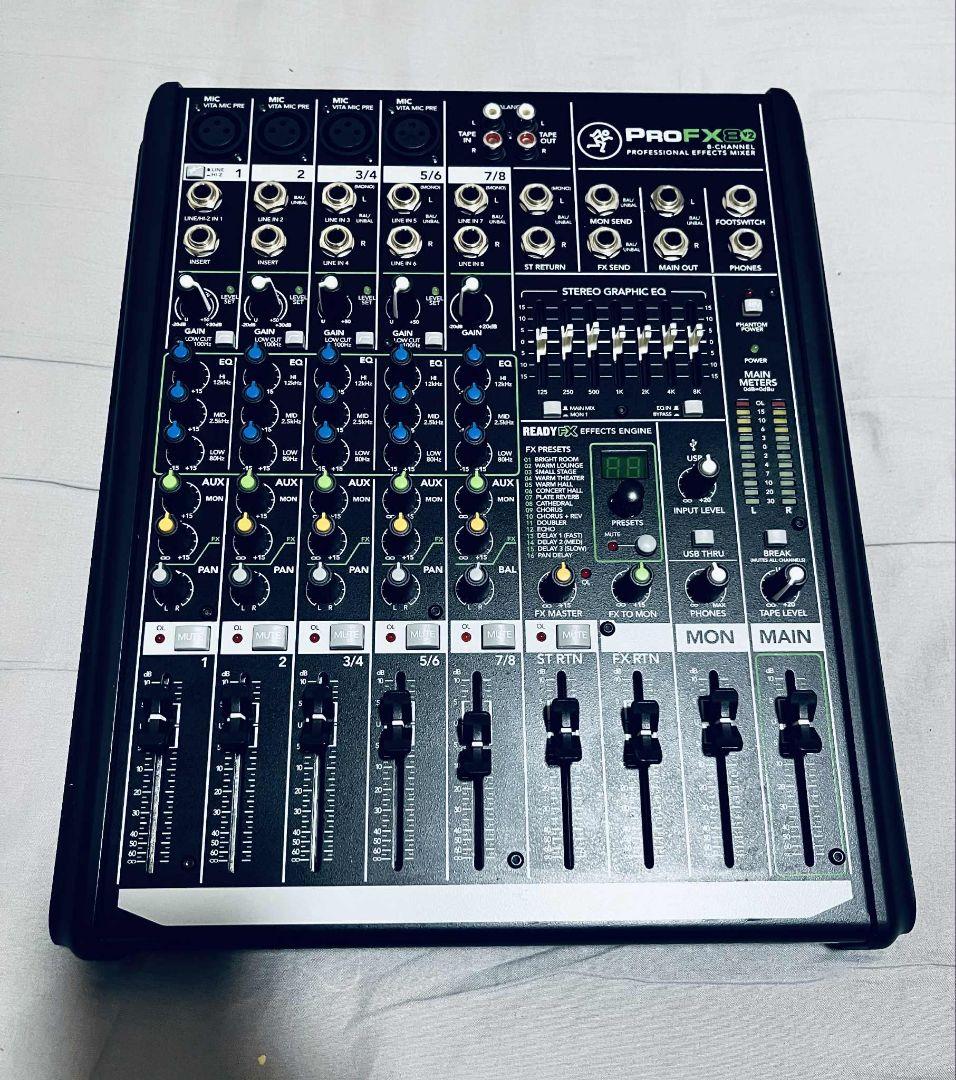 Mackie PROFX8 アナログミキサー