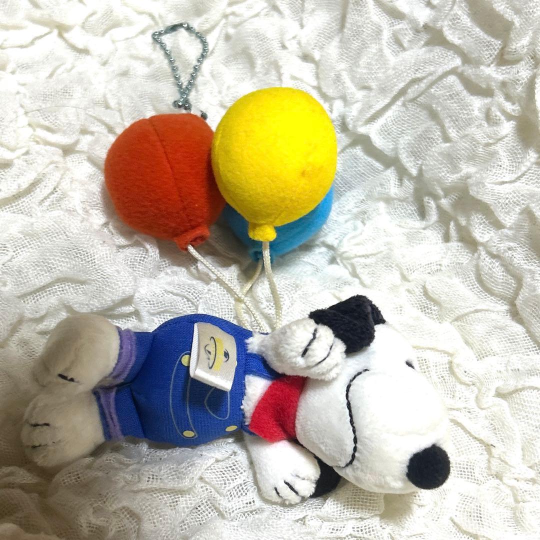 ユニバ限定 USJ スヌーピー 風船 ぬいぐるみ チャーム