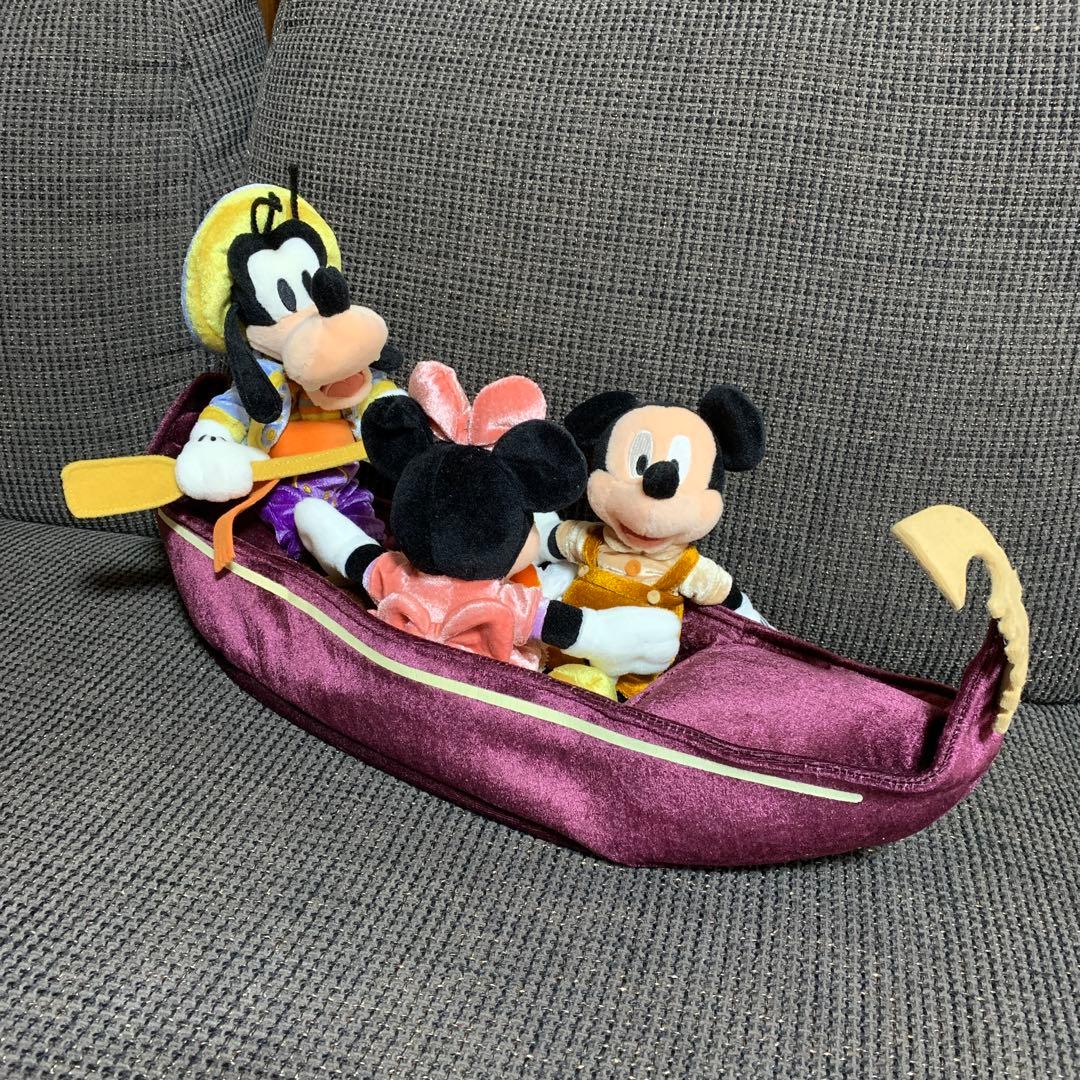 希少 レア タグ付き ヴェネチアンゴンドラ ぬいぐるみ 東京ディズニーシー