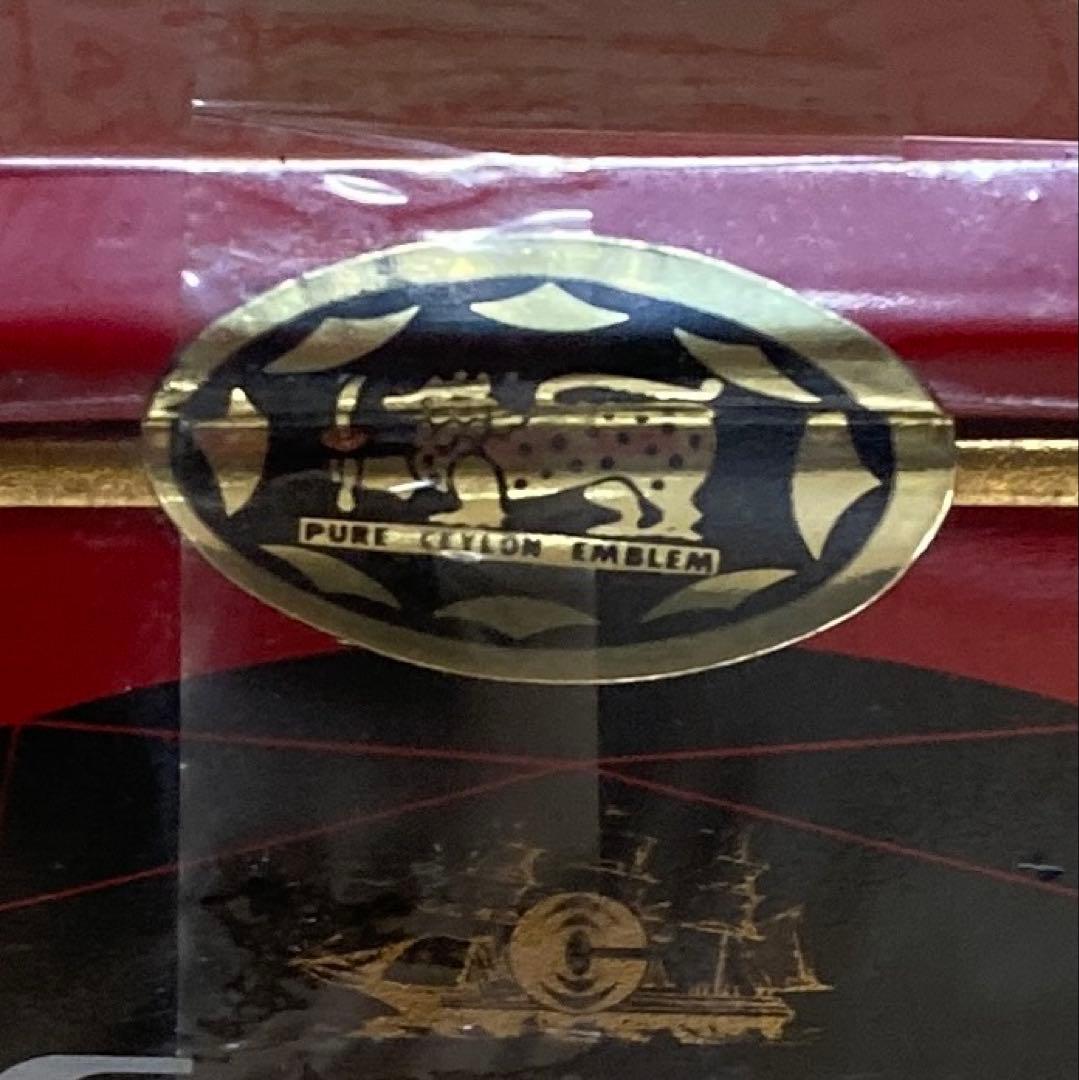 Carson TEA 未開封 昭和レトロ紅茶缶/カースン オレンジペコ