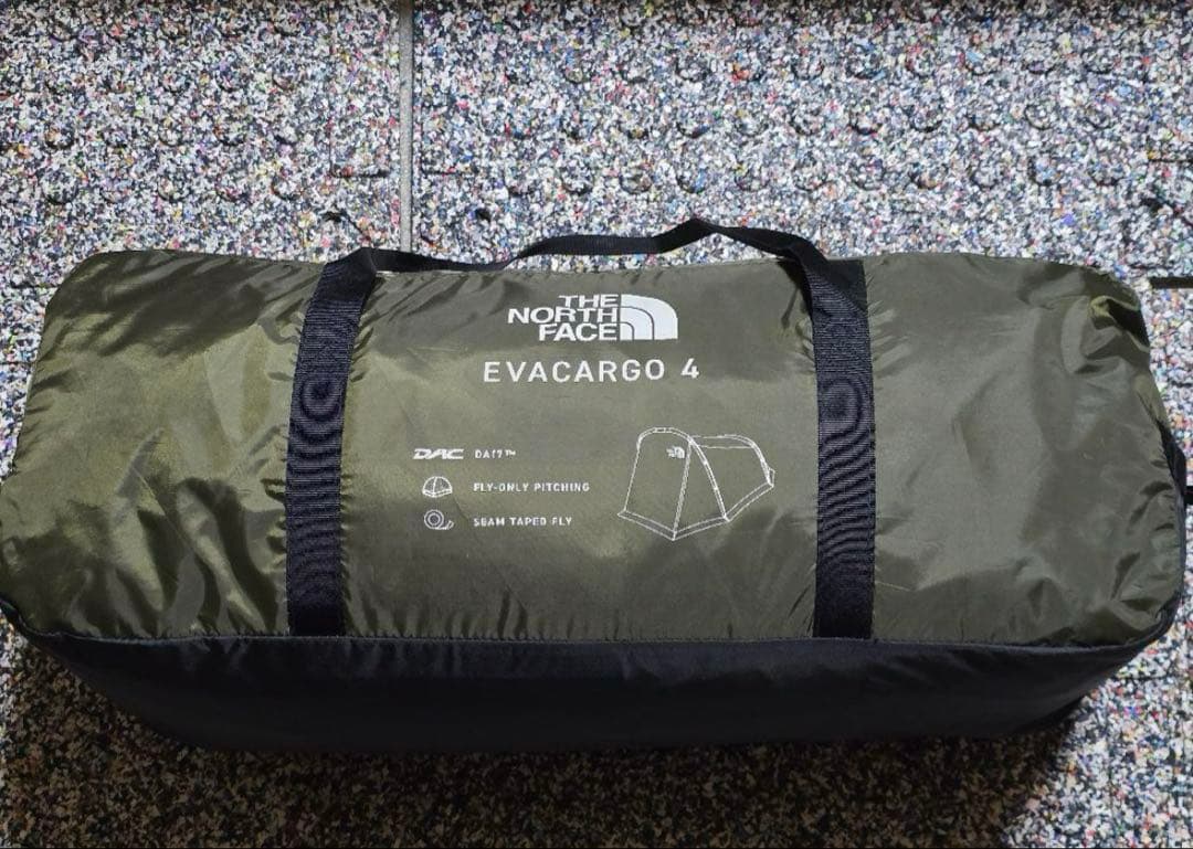 THE NORTH FACE EVACARGO 4 テント フットプリント付き