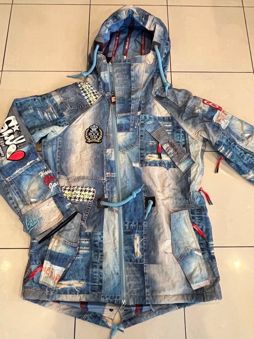 マウンテンロックスター S 上下セット スノーボードウエアー