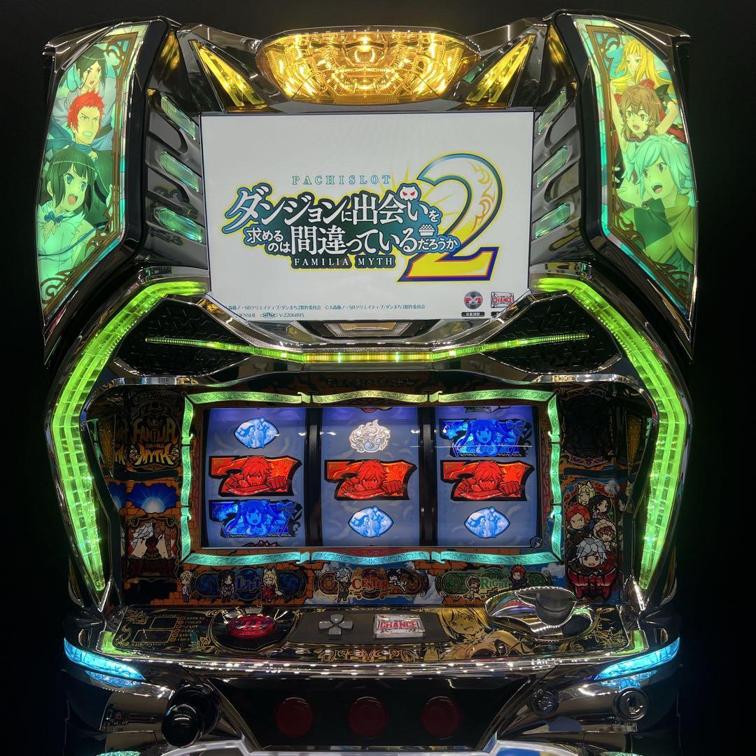 ダンまち２　パチスロ実機　不要機付　✨送料無料✨