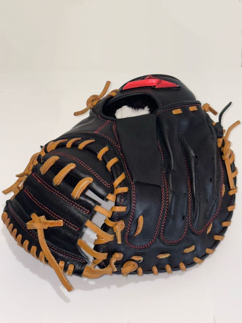 ミズノ　キャッチャーミット　ウィルドライブレッド　軟式　ほぼ新品