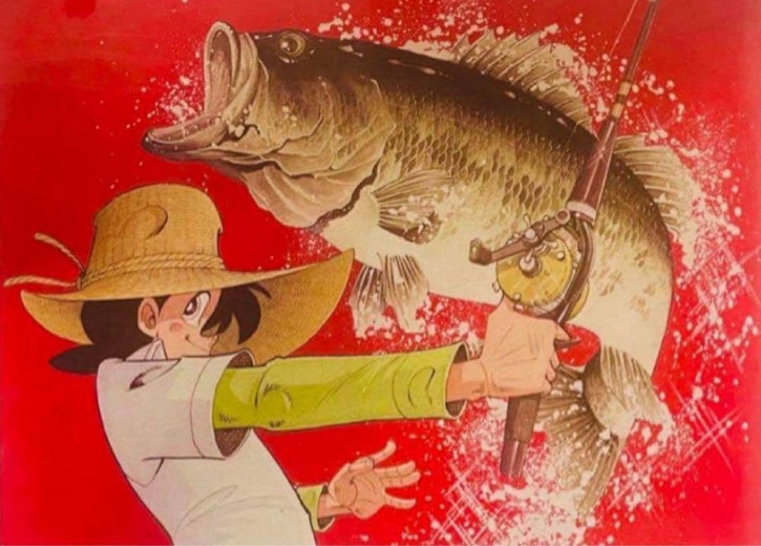 増田漫画美術館限定 釣りキチ三平 B2ポスター8種セット