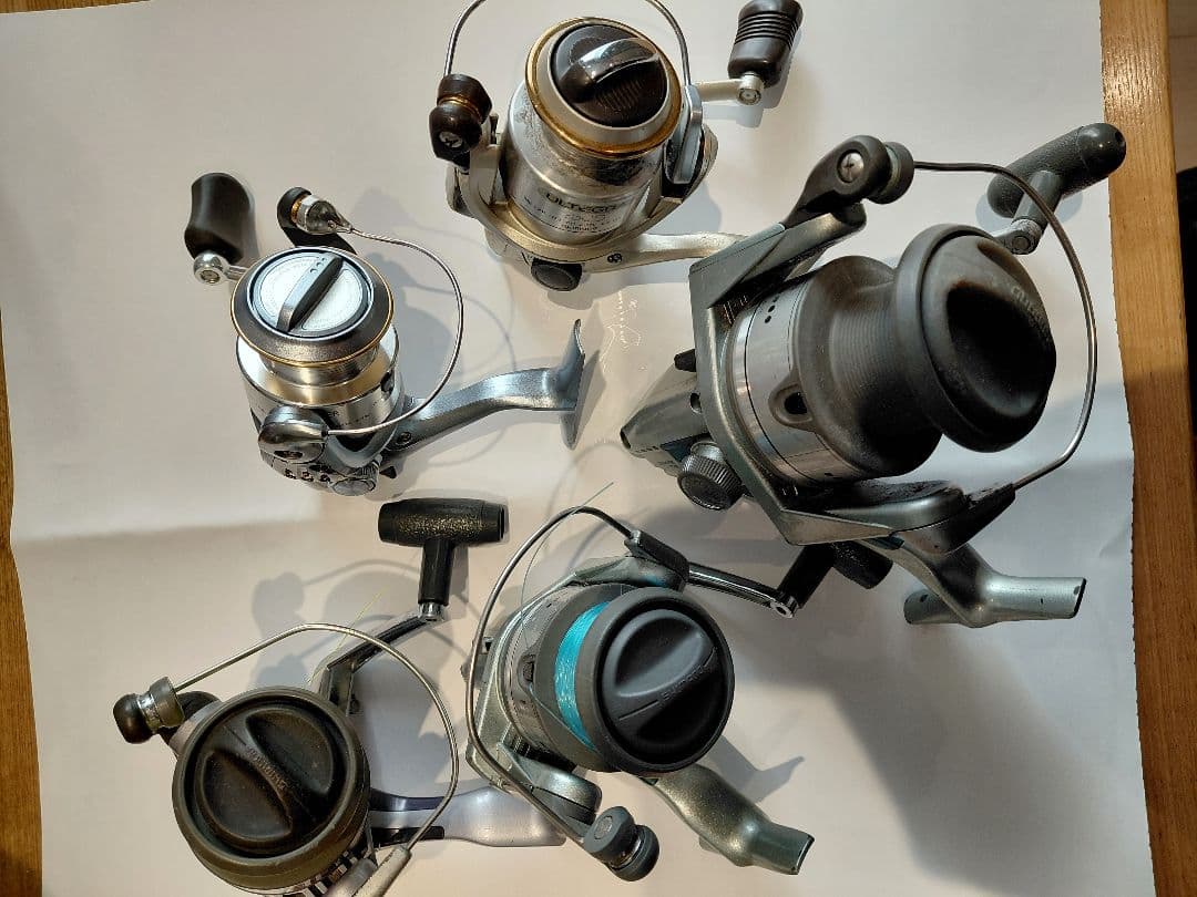 シマノ　スピニングリール 5個セット