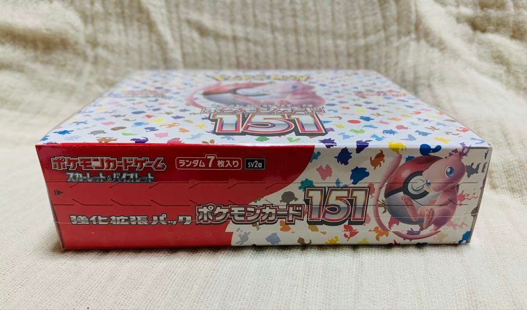 新品 未開封品 ポケモンカード151 1BOX 強化拡張パック シュリンク付