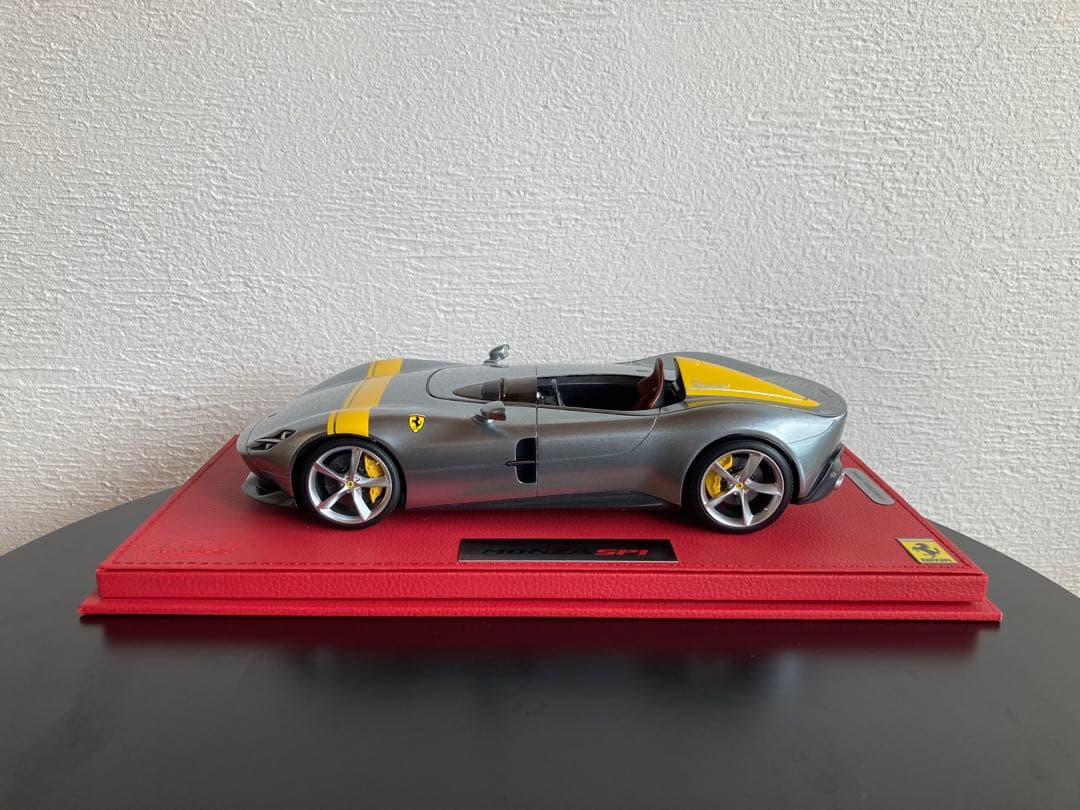 自動車 BBR 1/18 Ferrari Monza SP1 l grey